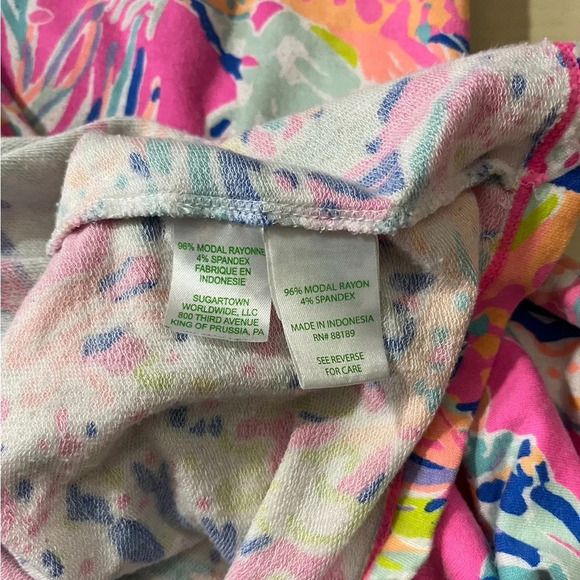 Lilly Pulitzer Devon Dress Sunken Treasure Tiki Pink - Picture 5 of 7